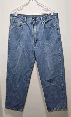 Levi's 550 Relaxed Fit Blue Jeans 5 Pocket 38 W 29 L